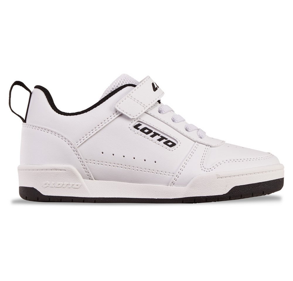 Lotto Sneaker - in kinderfußgerechter Passform (weiß/schwarz)