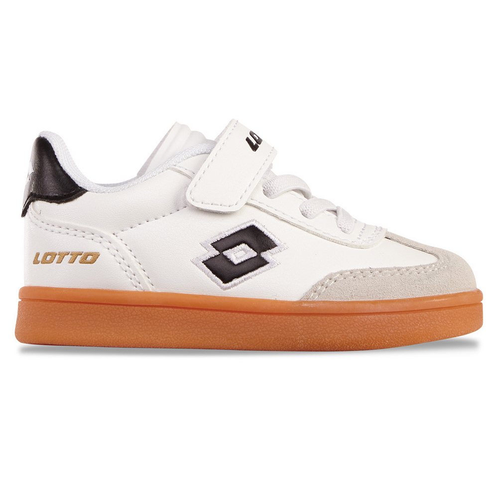 Lotto Sneaker - in kinderfußgerechter Passform (weiß/schwarz)