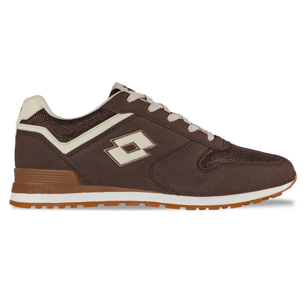 Lotto Sneaker - leicht und bequem (braun/weiß)