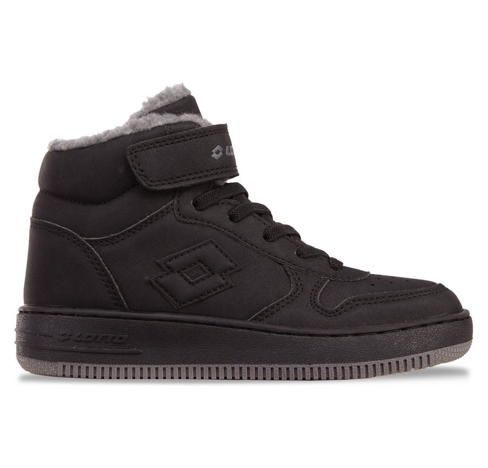 Lotto Sneaker - mit kuschelig-wärmendem Futter (schwarz/grau)