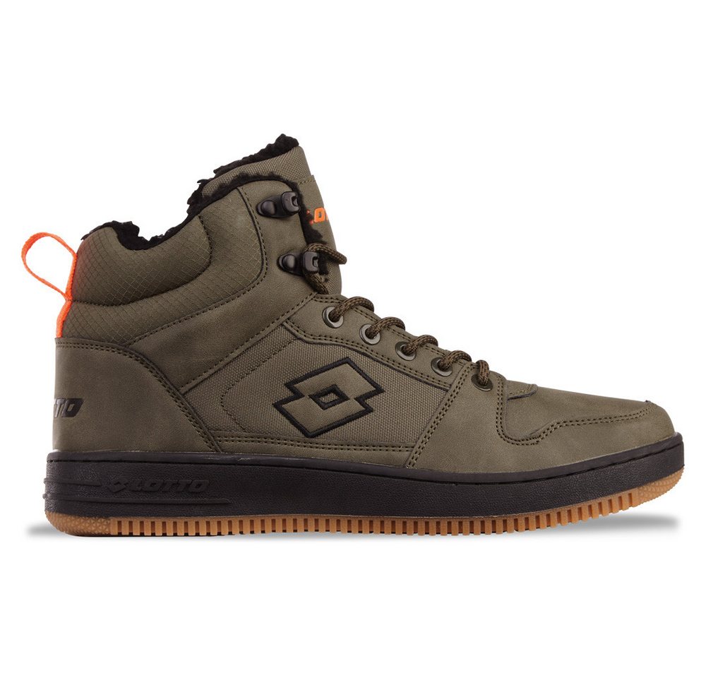 Lotto Sneaker - mit wärmendem Teddy-Futter (grün/schwarz)