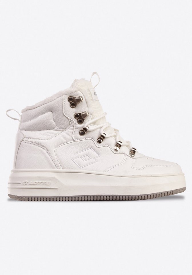 Lotto Sneakerboots Winterschuhe, Schnürboots, Sneaker, gefüttert (weiß/grau)