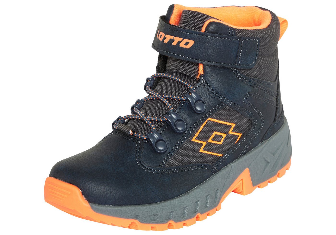 Lotto Winterboots Winterschuhe, Winterstiefel, Snowboots (blau/orange)