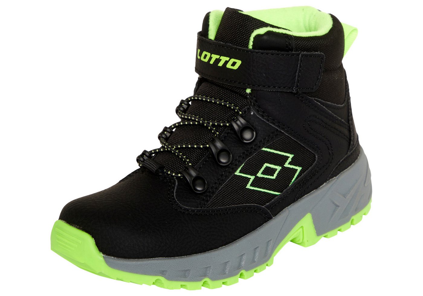 Lotto Winterboots Winterschuhe, Winterstiefel, Snowboots (schwarz/grün)