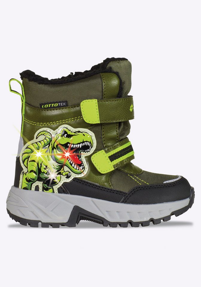 Lotto Winterboots Winterschuhe, Winterstiefel, wasserdicht & mit Blinkfunktion