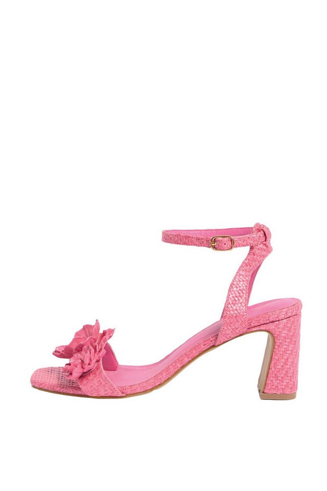 Love & Roses festliche Raffia-Sandaletten Sandalette (1-tlg)