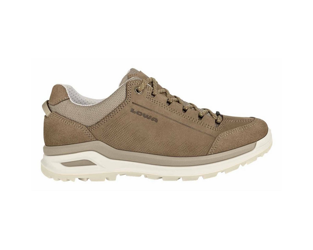 Lowa Alltag-Travelschuhe Ascona LO GTX (Nubukleder, wasserdicht) Sneaker (braun)