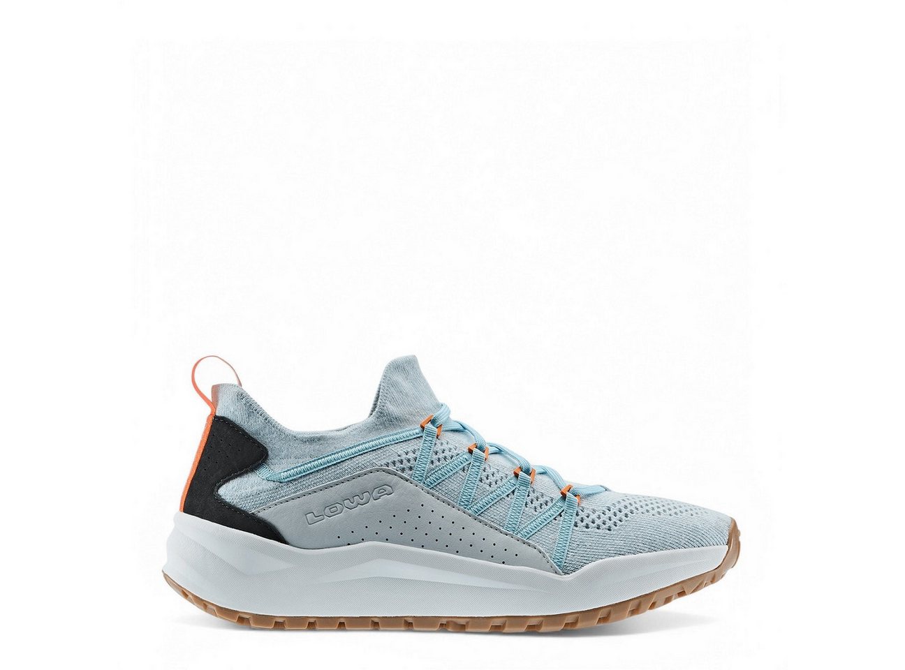 Lowa Alltag-Travelschuhe Kaloya Knit (Textil/Glattleder) hellblau Herren Wanderschuh