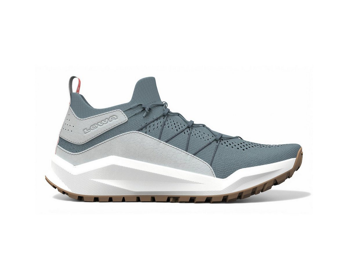 Lowa Alltag-Travelschuhe Kaloya Knit (Textil/Glattleder) hellgrau/grün Sneaker