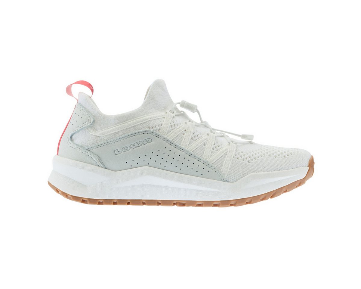 Lowa Alltag-Travelschuhe Kaloya Knit (Textil/Glattleder) hellgrau/offwhite Wanderschuh