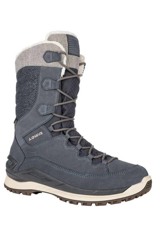 Lowa Barina EVO GTX (Veloursleder, wasserdicht) stahlblau/stein Damen Winterstiefel