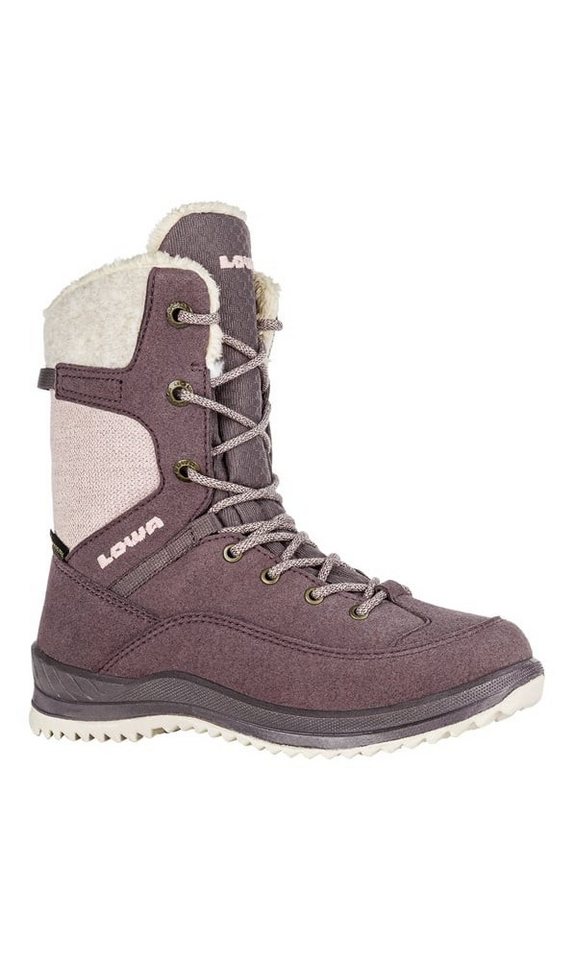 Lowa Bianca High GTX (Veloursleder/Textil, wasserdicht) altrosa/rosa Kinder Winterstiefel