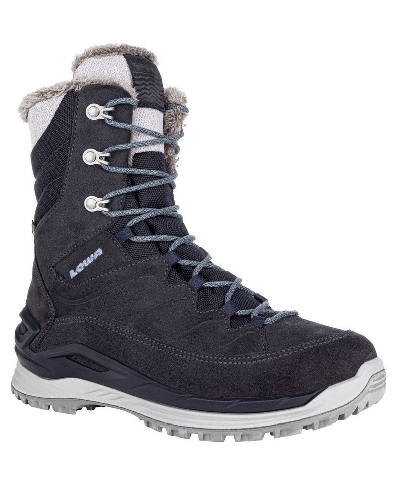 Lowa Calceta EVO GTX (Veloursleder, wasserdicht) 2024 navyblau/eisblau Winterstiefel