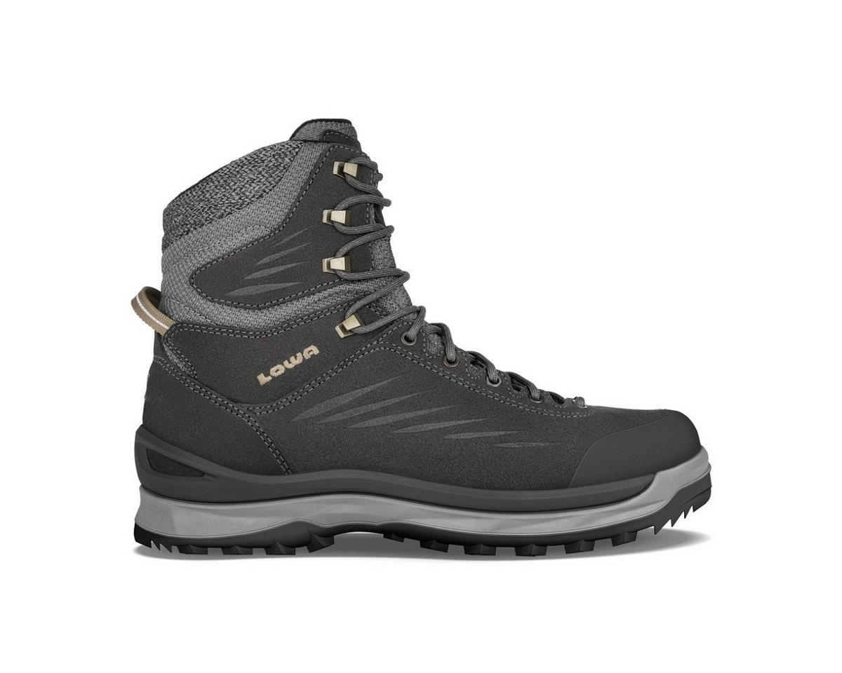 Lowa Callisto GTX (Veloursleder, wasserdicht) anthrazitgrau/ocker Herren Winterstiefel
