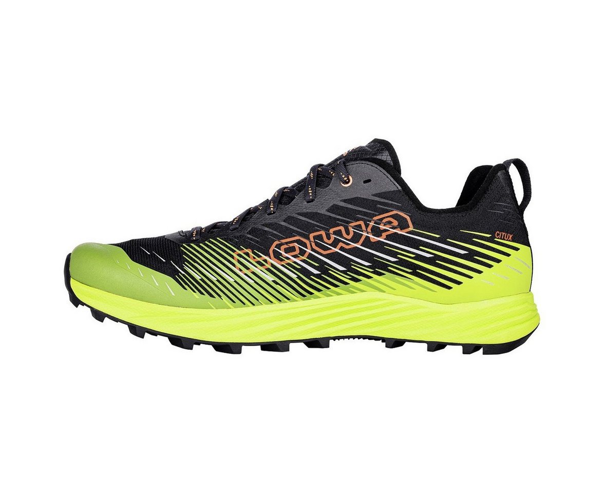Lowa Citux (Synthetik, Leichtigkeit) schwarz/limone Herren Laufschuh