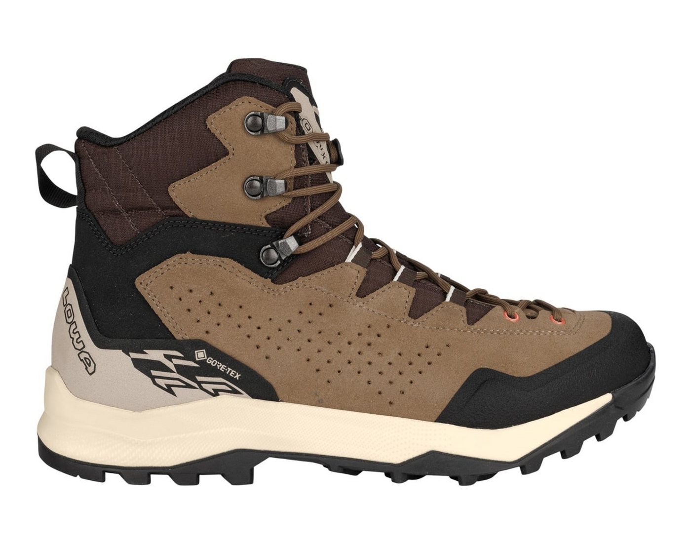Lowa Explorer Mid GTX (Trekking, Veloursleder/Textil, wasserdicht) Wanderschuh