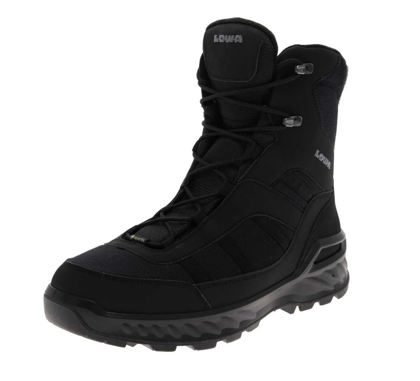 Lowa Herren Winterstiefel Trident III GTX wasserdichter Freizeitstiefel Schwarz Winterstiefel