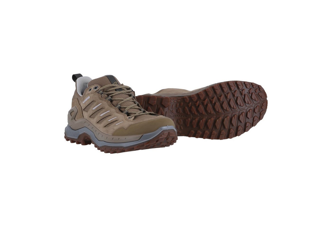 Lowa Innovo Low (All-Terrain, Veloursleder/Textil) braun/dune Herren Wanderschuh