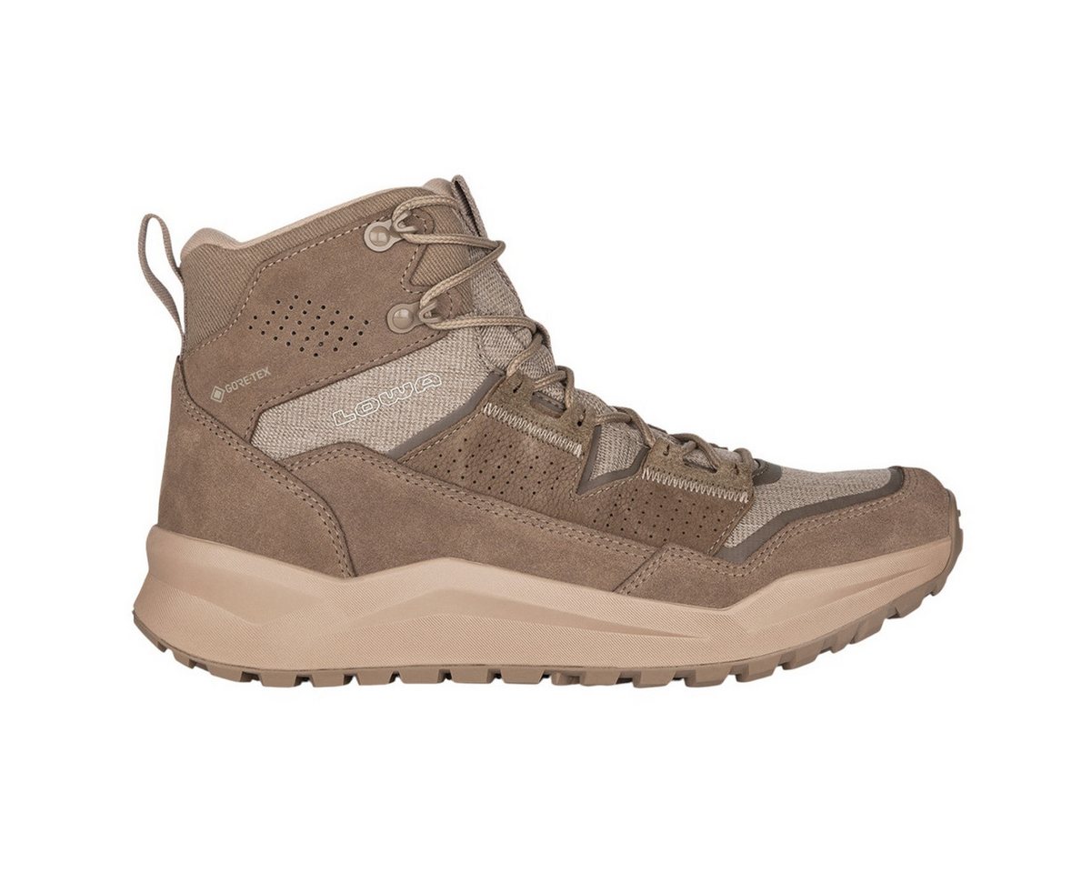 Lowa Kaloya Mid GTX (Nubukleder/Textil, wasserdicht) beige/dune Herren Wanderschuh