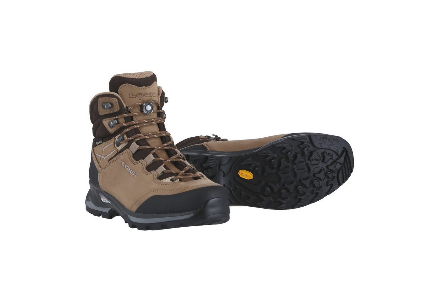 Lowa Lady Light GTX (Trekking, Nubukleder, wasserdicht) 2025 humus/braun Wanderschuh