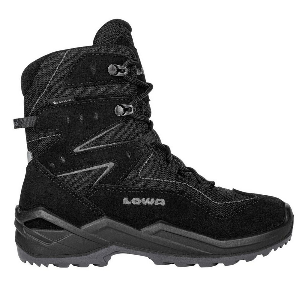 Lowa Lino GTX High (Veloursleder/Textil, wasserdicht) 2025 schwarz/grau Winterstiefel