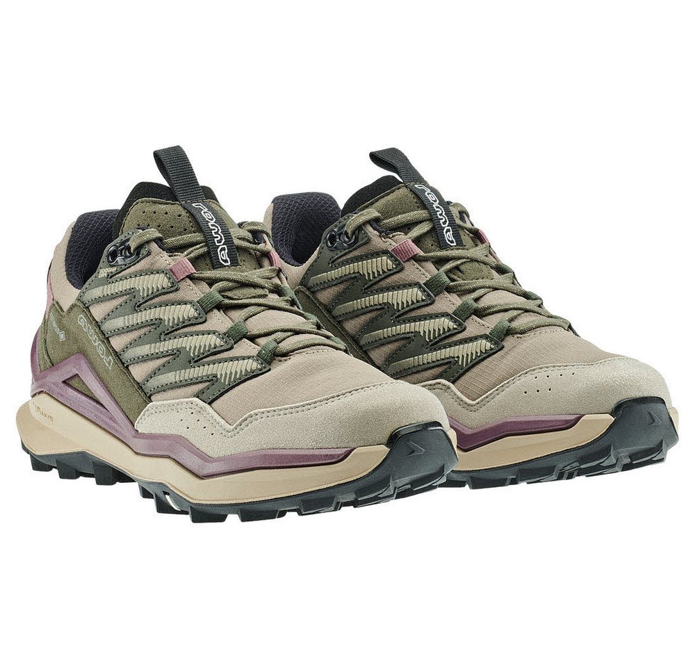 Lowa MADDOX PRO GTX LO Ws Wanderschuh (braun/rosa)