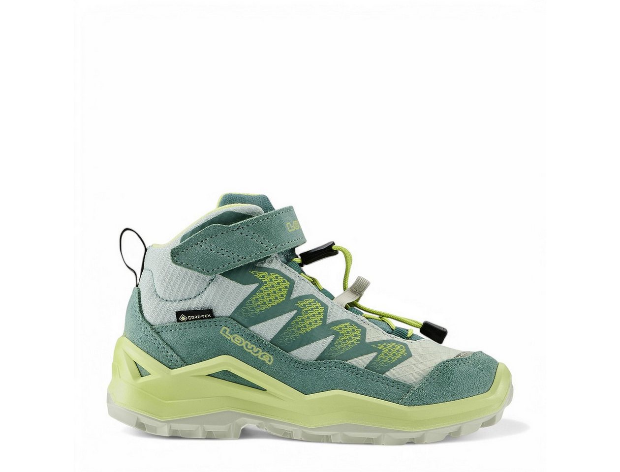 Lowa Maddox Pro Mid GTX Velcro Junior (Textil/Veloursleder) Wanderschuh