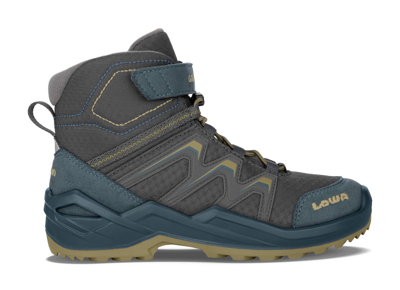 Lowa MADDOX WARM GTX MID JR PETROL/SENF Sneaker