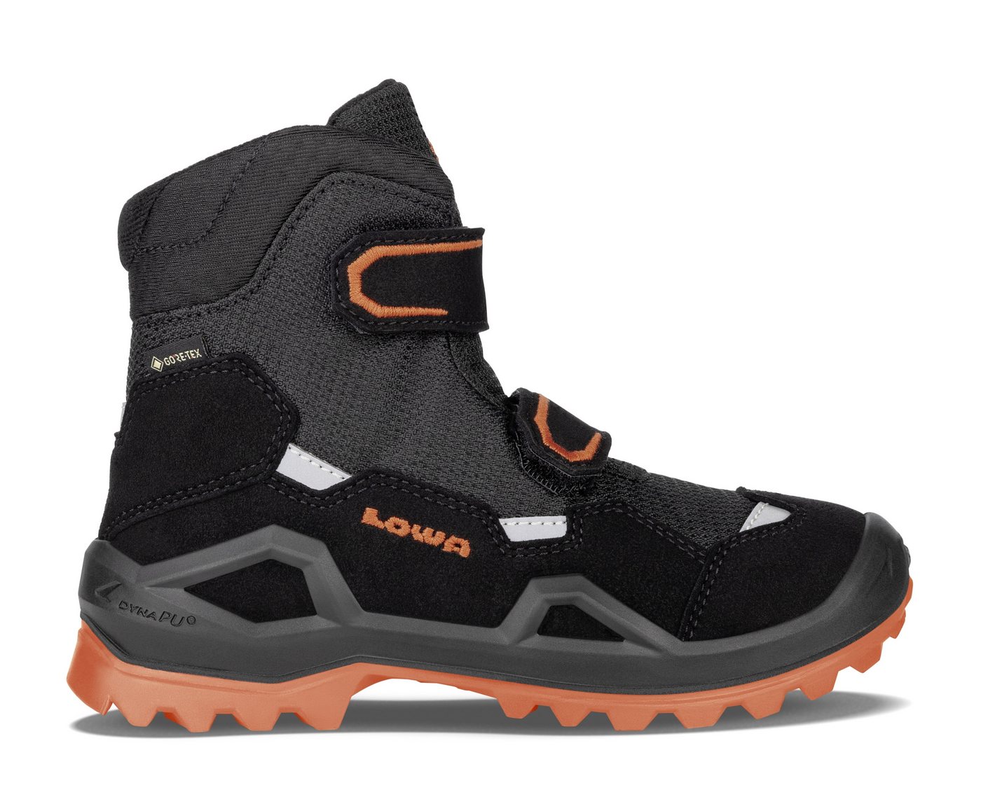 Lowa MILO EVO GTX MID JR SCHWARZ/ORANGE Sneaker