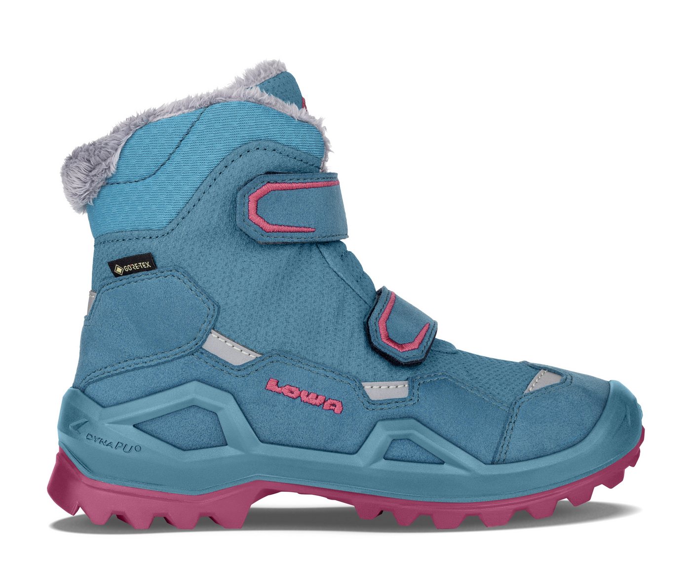 Lowa MILO EVO GTX MID JR TÜRKIS/FUCHSIA Sneaker