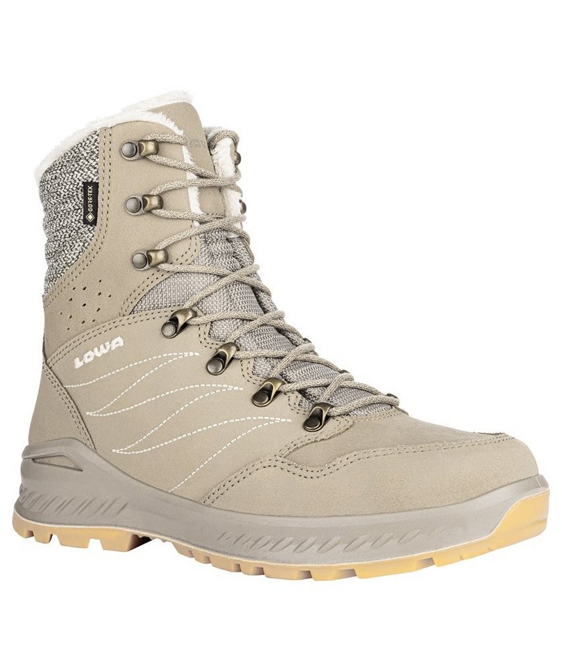 Lowa Nabucco GTX (Veloursleder/Textil, wasserdicht) 2024 sandbraun/beige Winterstiefel