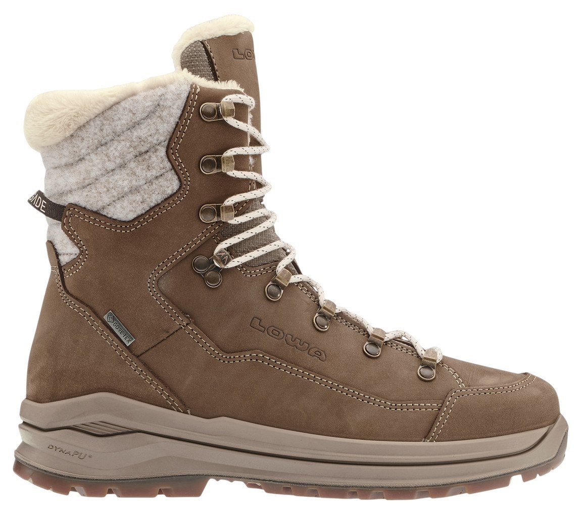 Lowa Renegade Evo Ice GTX (Nubukleder/Textil, wasserdicht) sand/beige Damen Winterstiefel