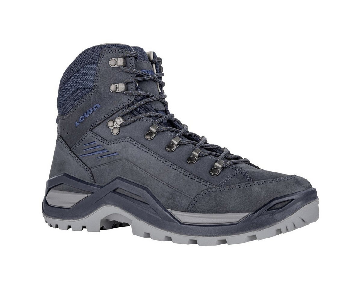Lowa Renegade EVO LL Mid (All-Terrain, Nubukleder) navyblau Herren Wanderschuh
