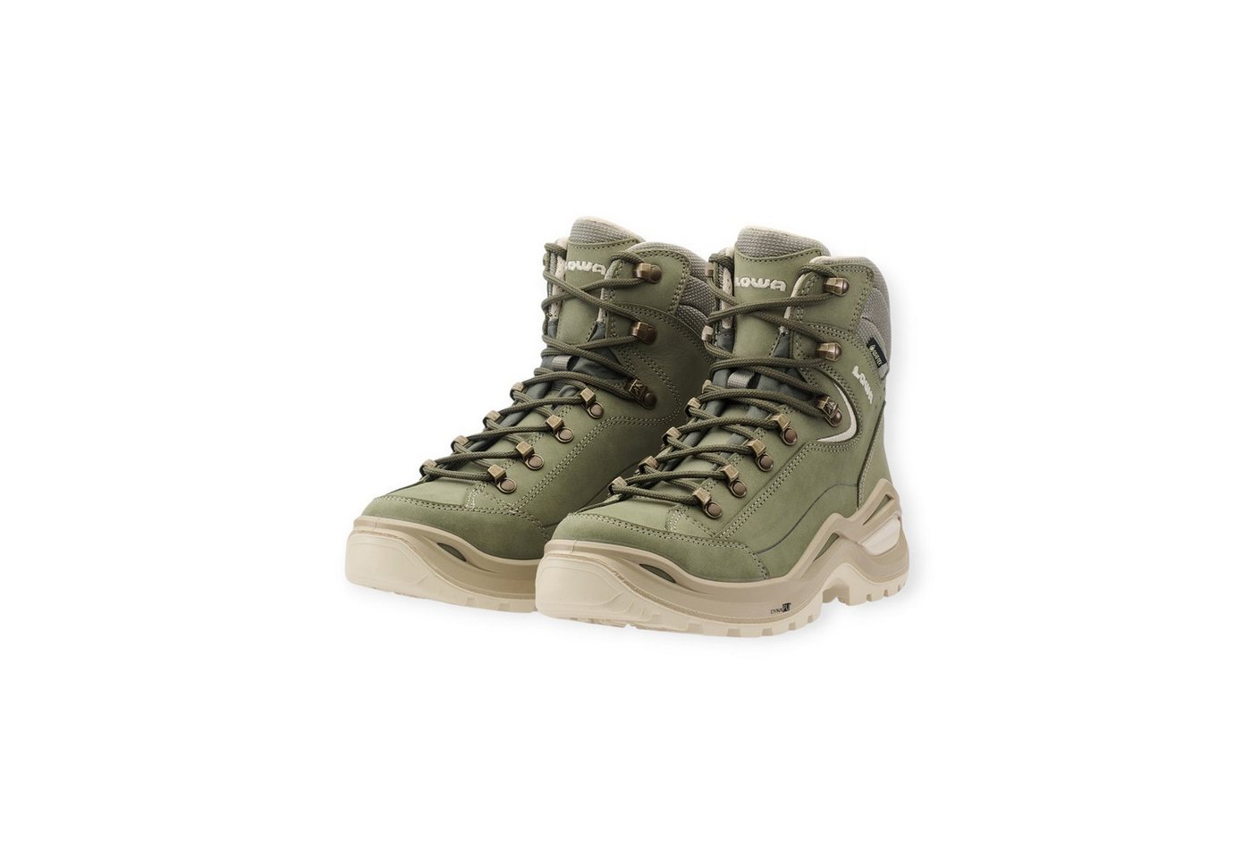 Lowa Renegade Evo Mid GTX (All-Terrain, Nubukleder, wasserdicht) sagegrün Wanderschuh