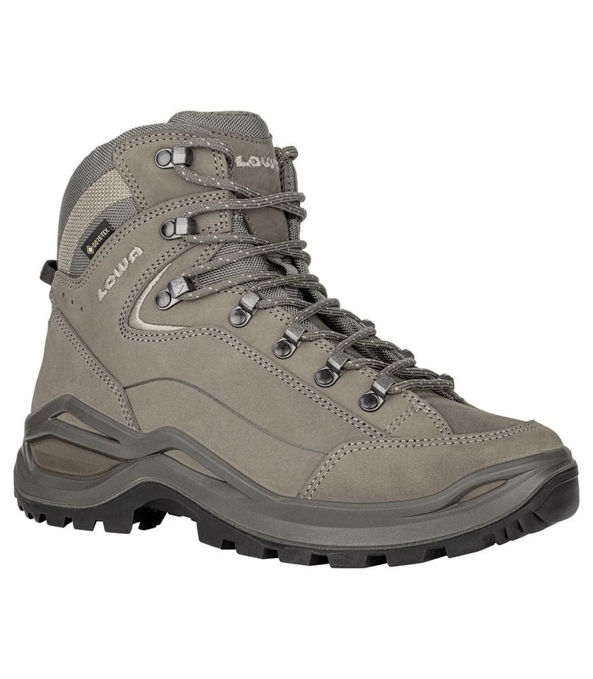 Lowa Renegade Evo Mid GTX (All-Terrain, Nubukleder, wasserdicht) steinbraun Wanderschuh