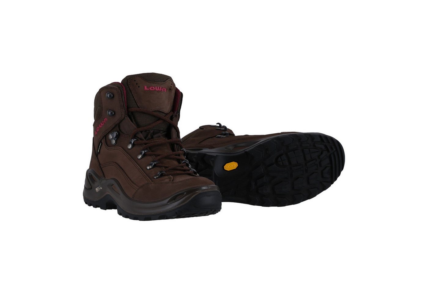 Lowa Renegade Mid GTX (All-Terrain, Nubukleder, wasserdicht) espressobraun Wanderschuh