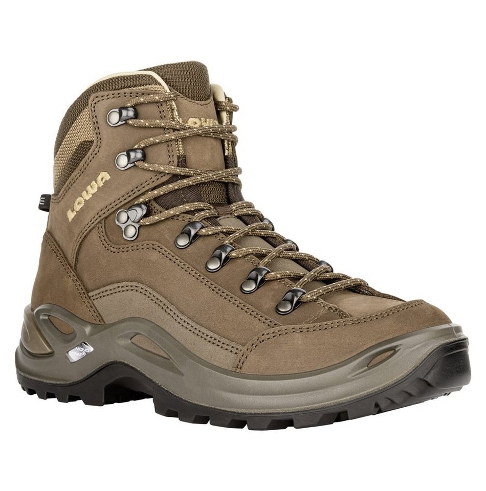 Lowa Renegade LL Mid (All-Terrain, Nubukleder) braun Damen Wanderschuh