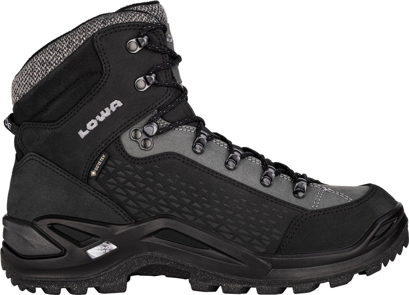 Lowa RENEGADE WARM GTX MID SCHWARZ/GRAU Stiefel