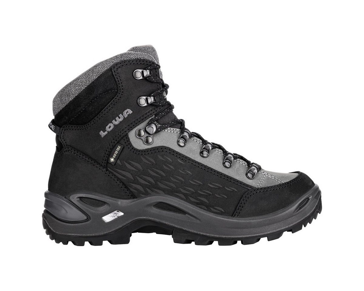 Lowa Renegade Warm Mid GTX (Winter-All-Terrain, wasserdicht) schwarz/grau Wanderschuh