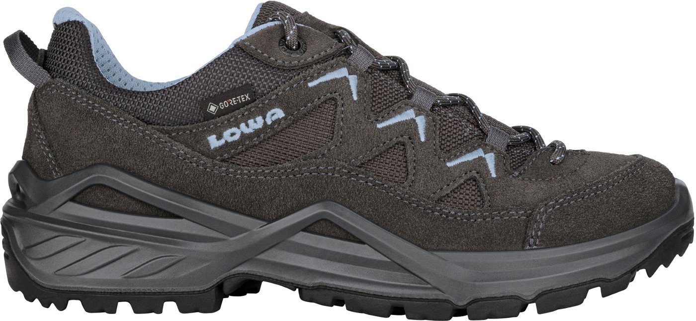 Lowa SIRKOS EVO GTX LO Ws GRAPHIT/EISBLAU Outdoorschuh