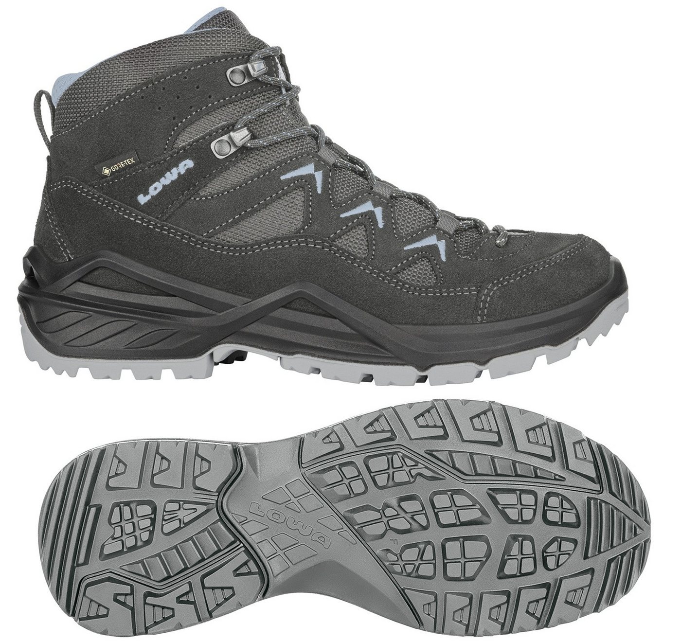 Lowa Sirkos EVO GTX MID Damen Trekkingstiefel Wanderschuhe 321801 9771 Trekkingschuh