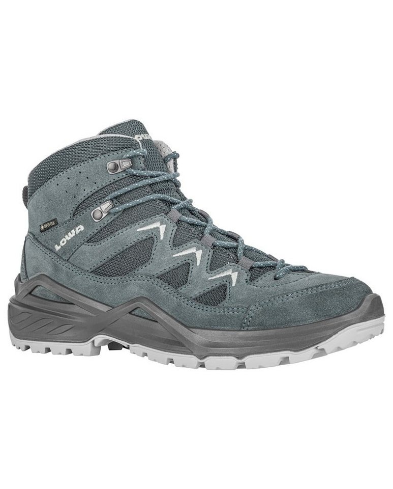 Lowa Sirkos Evo Mid GTX (Veloursleder/Textil, wasserdicht) jeansblau/grau Wanderschuh