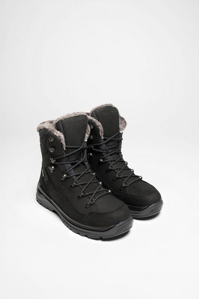 Lowa Wanderschuhe Lowa Herren Renegade Evo Ice 2 GTX Ws Schwarz Grau Winterstiefel