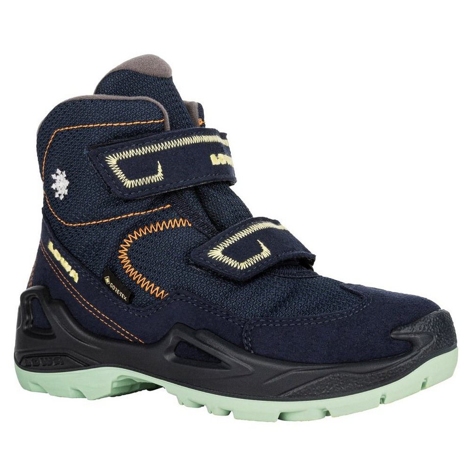 Lowa Winterschuhe Milo GTX (wasserdicht) navyblau Kinder Winterstiefel
