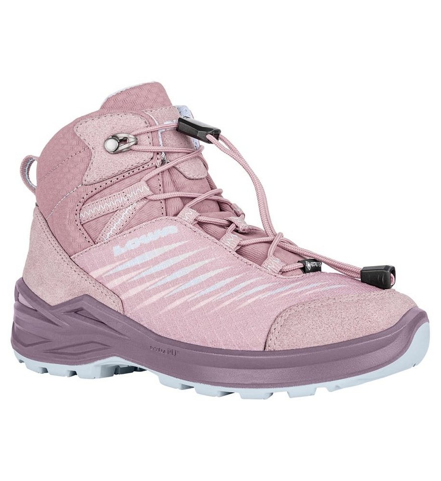 Lowa Zirrox II GTX MID Junior (Multifunktion, wasserdicht) alt rosa/eisblau Wanderschuh