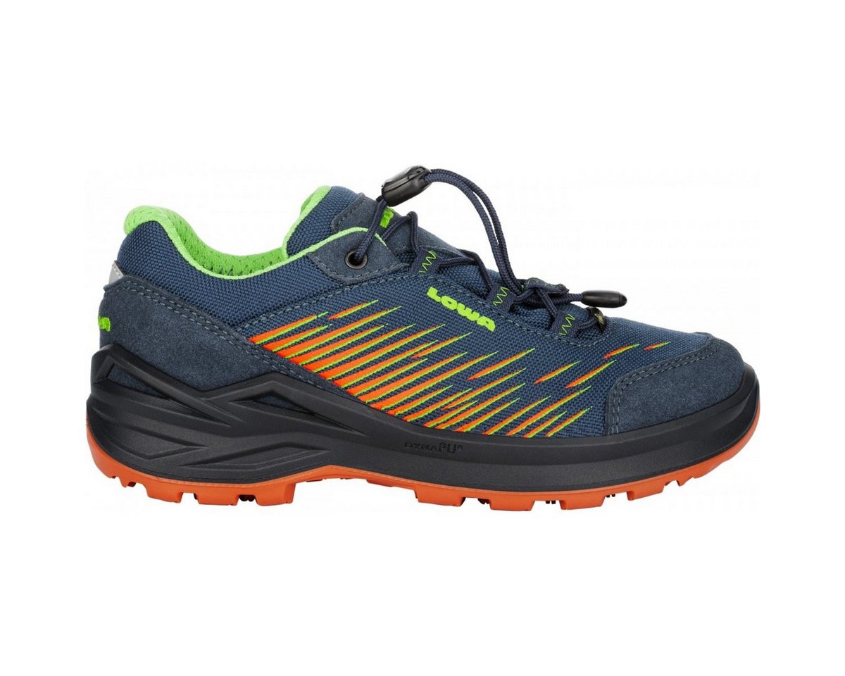 Lowa Zirrox Low GTX (Multifunktion, wasserdicht) blau/orange Kinder Wanderschuh