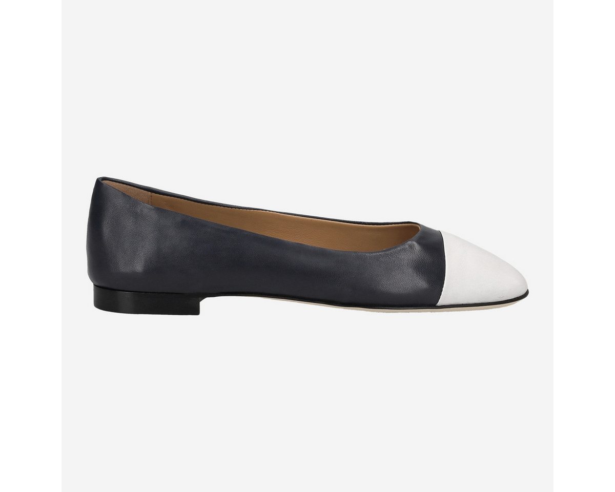 Lüke Schuhe 453 BLU, Ballerina, Blau, kombiniert, Damen Ballerina