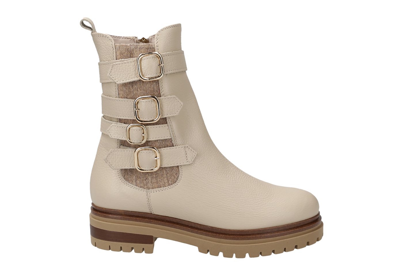 Lüke Schuhe AGATA, Stiefeletten, Beige, Damen Stiefelette