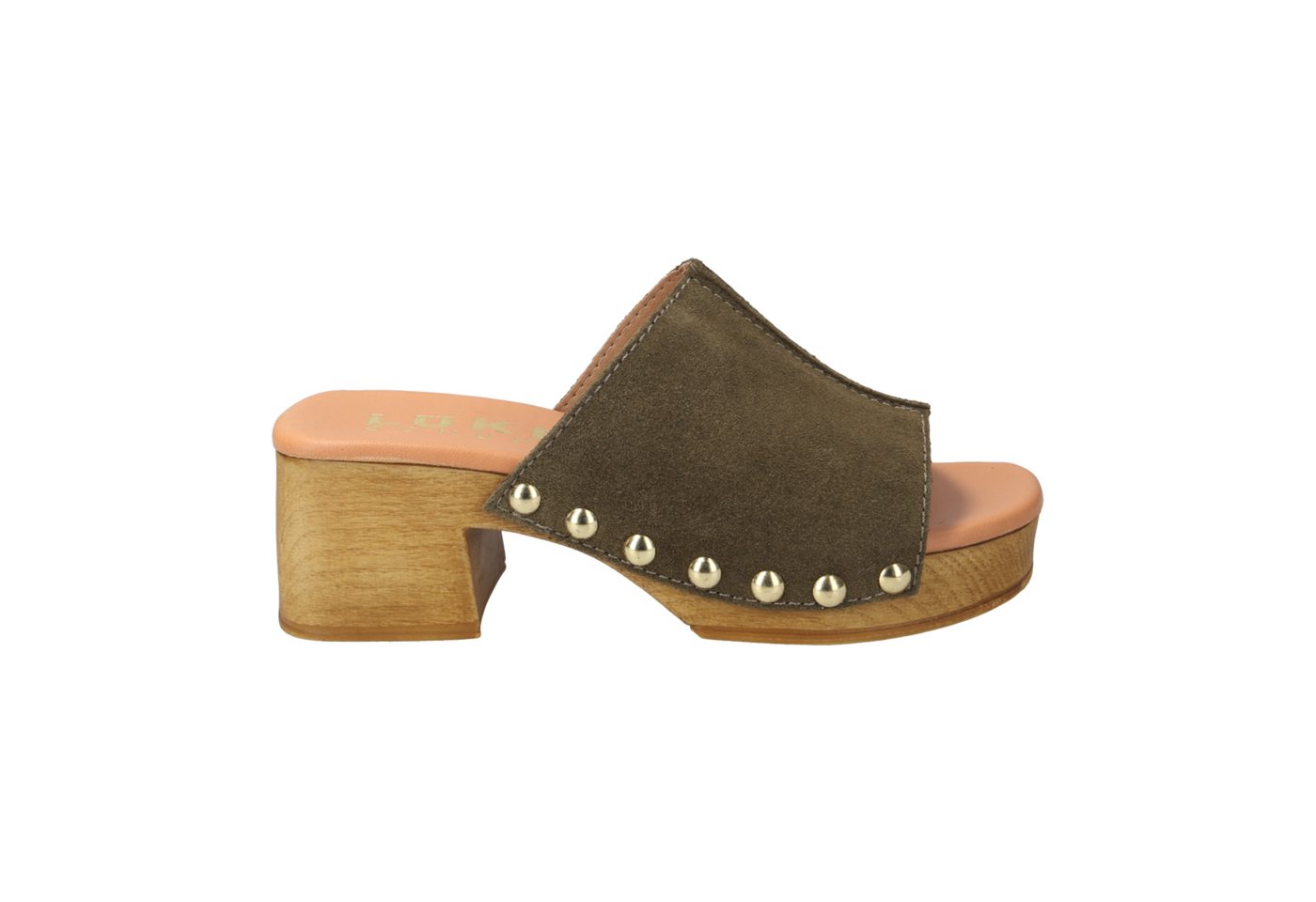 Lüke Schuhe DARIA MILITARY, Sandaletten, Grün, Damen Sandalette