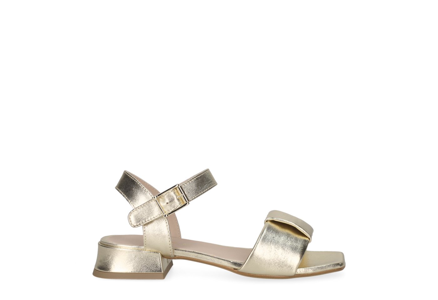 Lüke Schuhe INGRID PLATINO, Sandaletten, Schnürschuhe, Gold, Damen Schnürschuh